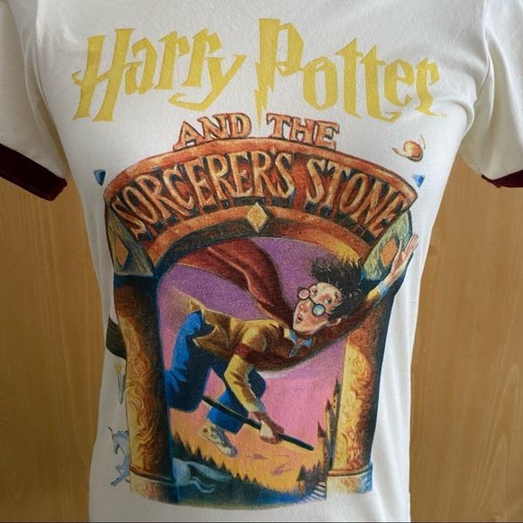 Out of Print • Harry Potter Book Cover Ringer Tee - Picture 6 of 7